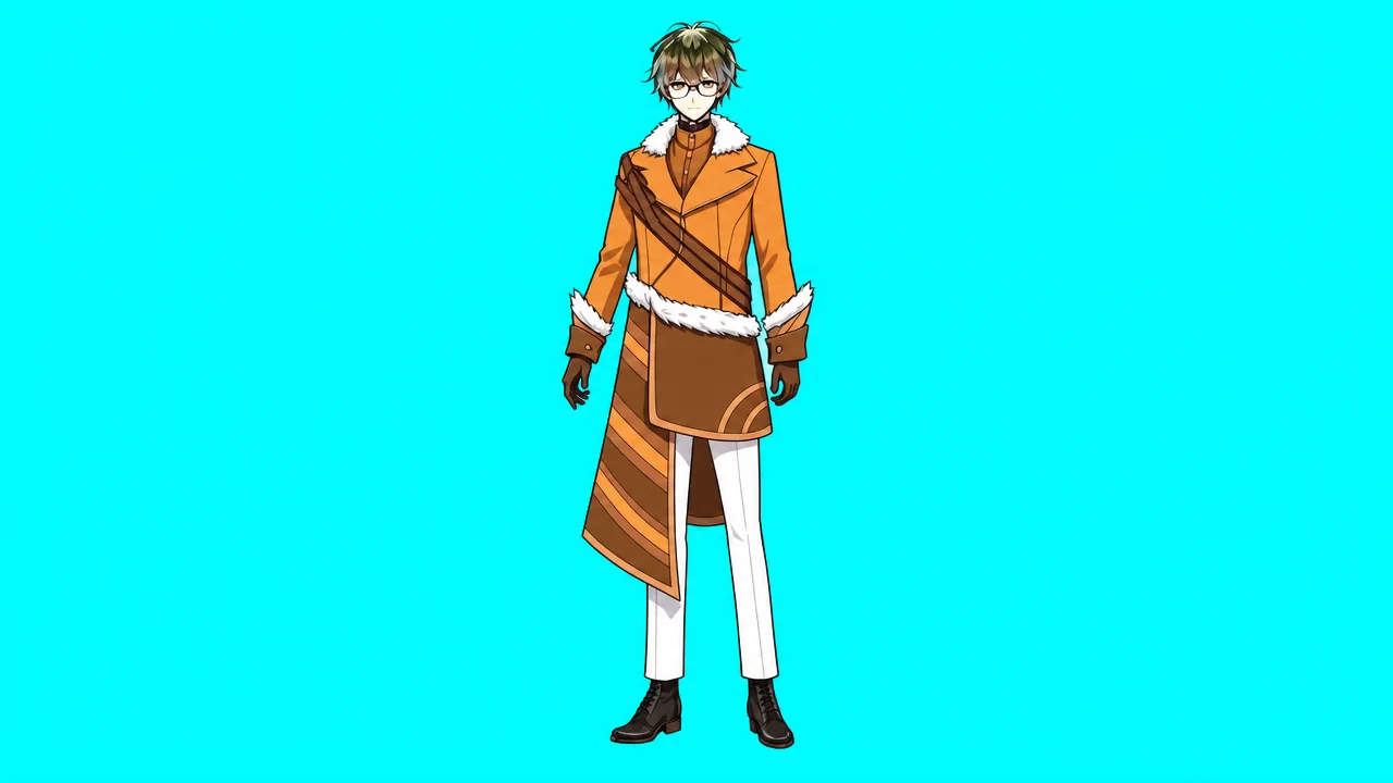 A single character named Offten Jewrold, standing in a neutral idle position.
Character shown in full from head to toe, including legs and feet. The character is standing, positioned in the lower port