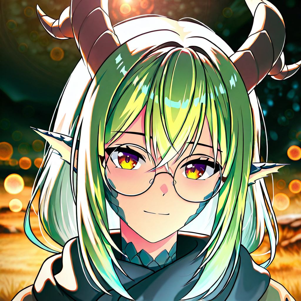 anime style, a dragon vtuber, dragon girl, horns, scales, virtual youtuber, elegant pose, looking at viewer, portrait, rim lighting, soft lighting, bloom, depth of field, bokeh, detailed eyes, detaile