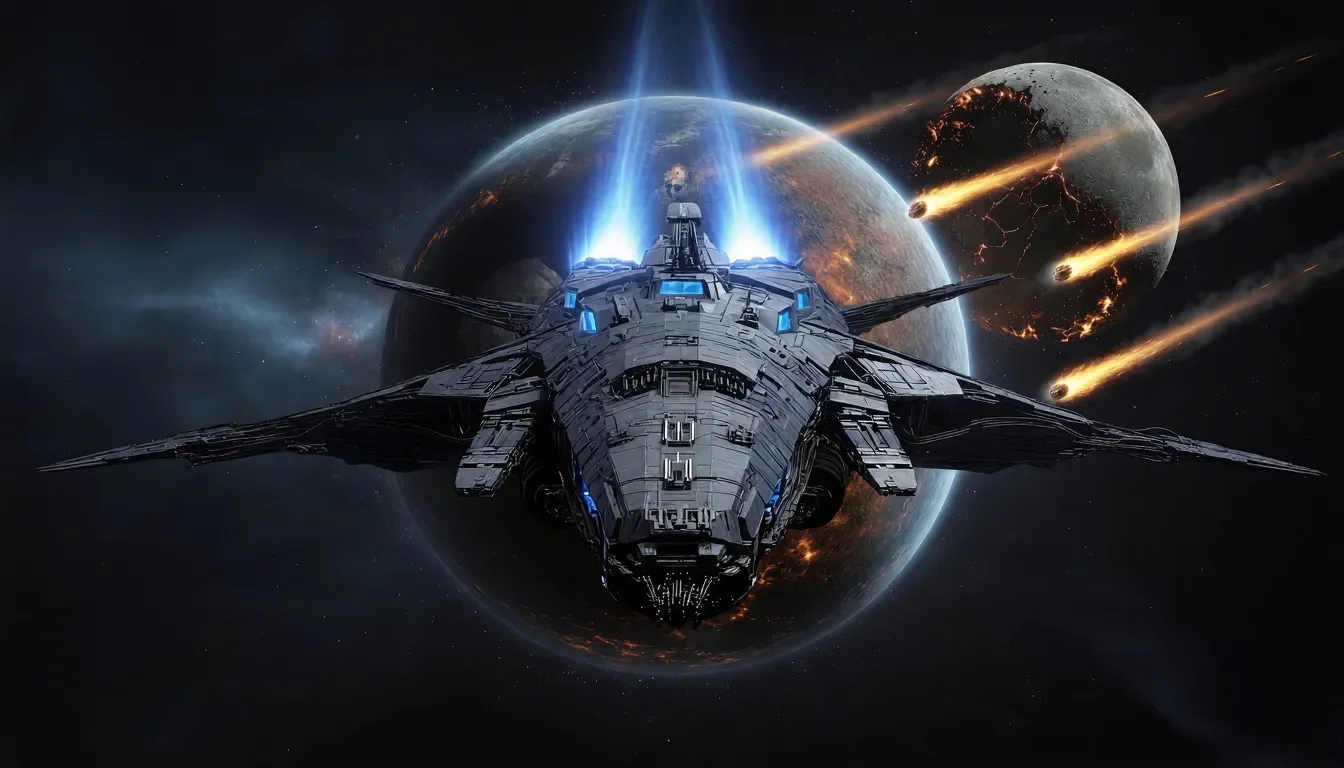 remove the blue thruster flares only at the bottom of the image [edited]